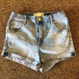 Garage High-rise Jean Shorts